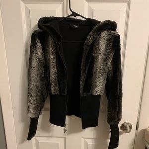 Bebe fur coat